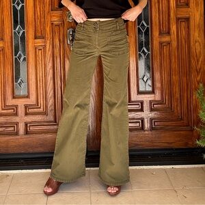 Anthropologie/Maeve wide leg pants size 25